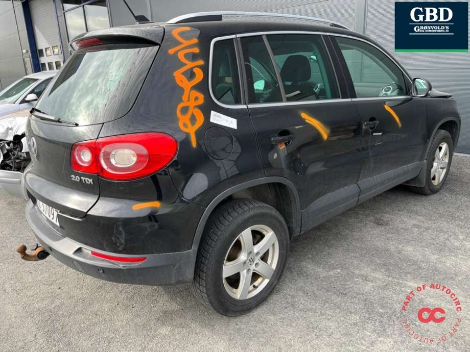 VW Tiguan 2007-2011 (Type I, Fase 1) , Motorkode: CBAB, Girkassekode: JBG