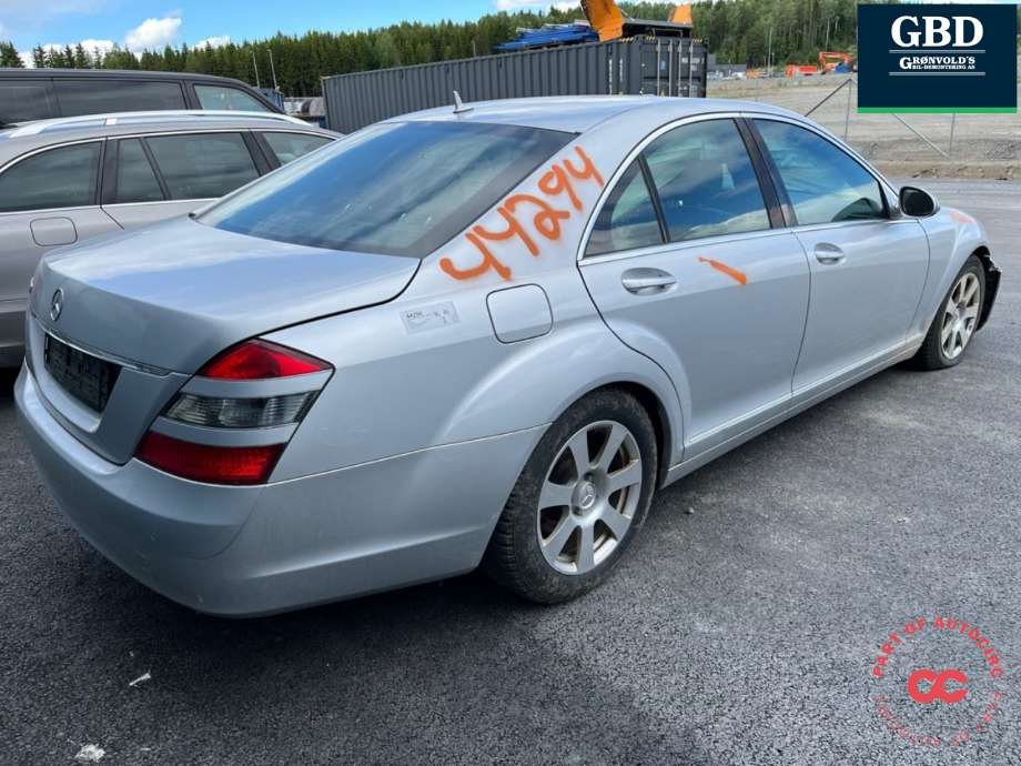 Mercedes S-Klasse 2005-2013 (W221) (W221), Motorkode: M272.965, Girkassekode: A 221 270 78 00