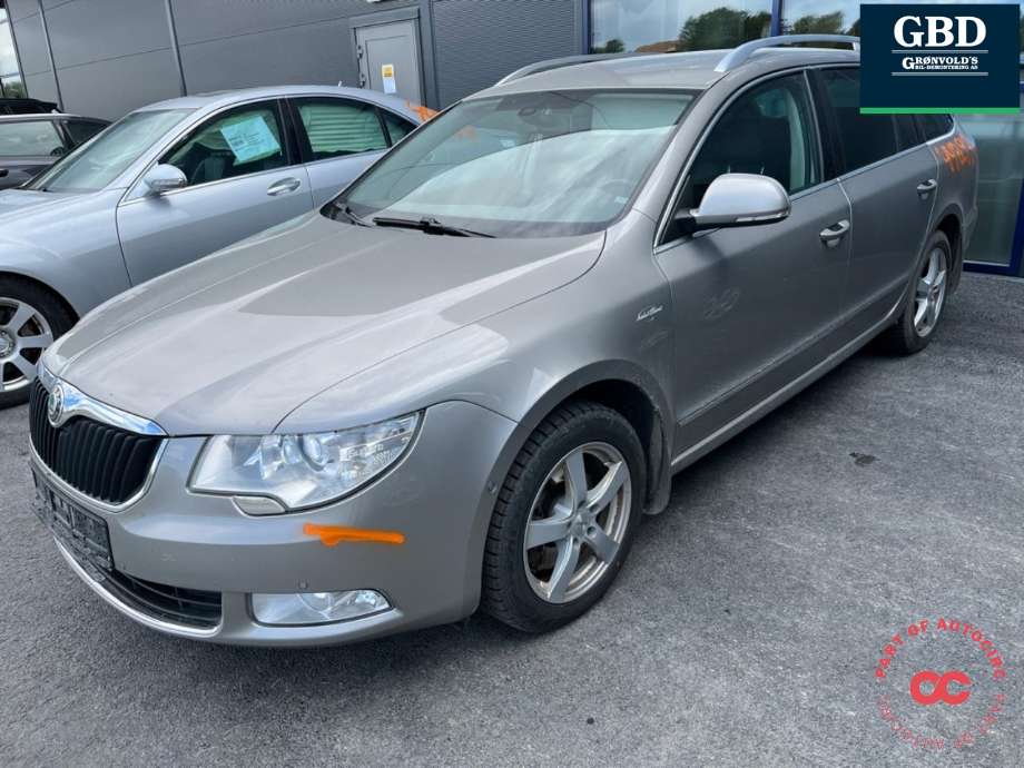 Škoda Superb 2008-2015 (Type II) , Motorkode: CFFB, Girkassekode: PBW