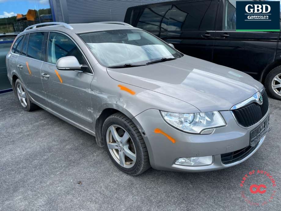 Škoda Superb 2008-2015 (Type II) , Motorkode: CFFB, Girkassekode: PBW
