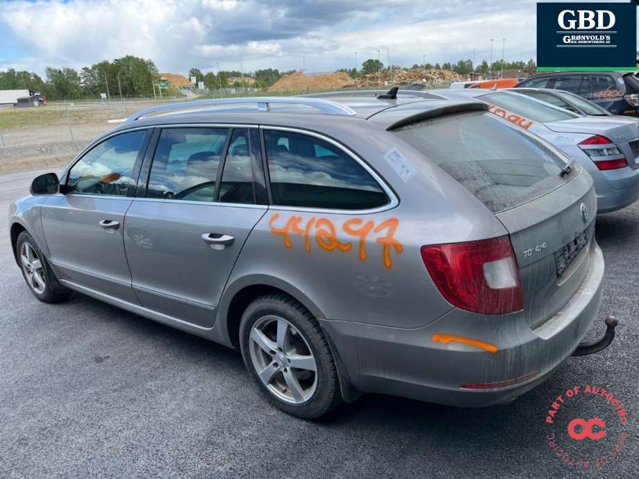 Škoda Superb 2008-2015 (Type II) , Motorkode: CFFB, Girkassekode: PBW