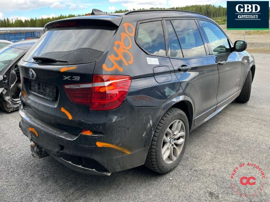 BMW X3 2010-2017 (F25) (F25), Motorkode: N47D20C, Girkassekode: 24 00 8 614 198