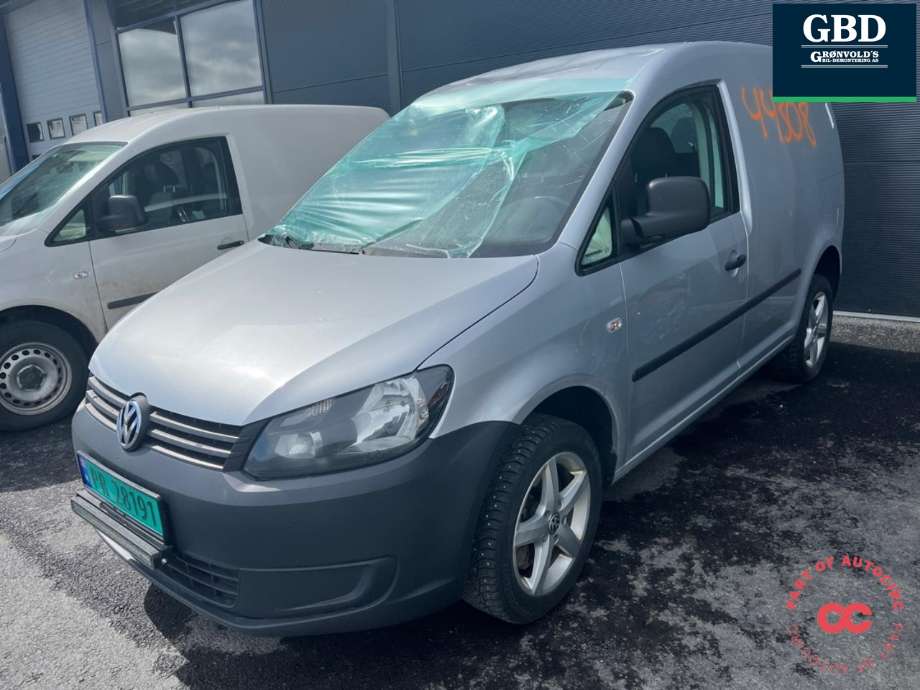 VW Caddy 2010-2015 (Type III, Fase 2) , Motorkode: CFHC, Girkassekode: PQT