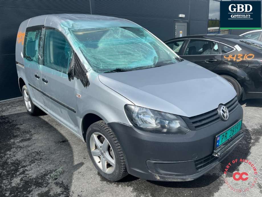 VW Caddy 2010-2015 (Type III, Fase 2) , Motorkode: CFHC, Girkassekode: PQT