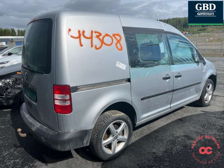 VW Caddy 2010-2015 (Type III, Fase 2) , Motorkode: CFHC, Girkassekode: PQT