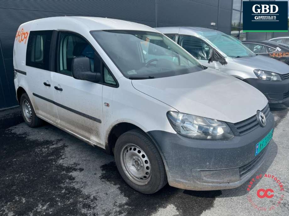 VW Caddy 2010-2015 (Type III, Fase 2) , Motorkode: CAYD, Girkassekode: NQP