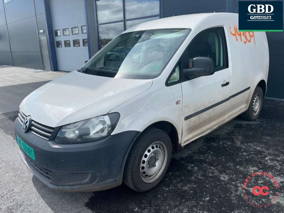 VW Caddy 2010-2015 (Type III, Fase 2) , Motorkode: CAYD, Girkassekode: NQP