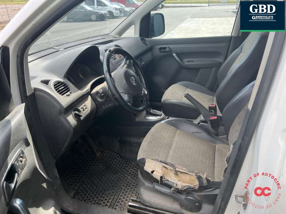 VW Caddy 2010-2015 (Type III, Fase 2) , Motorkode: CAYD, Girkassekode: NQP