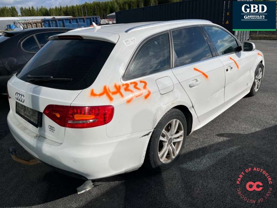 Audi A4 2007-2014 (Type IV) (B8) (B8), Motorkode: CAGA, Girkassekode: LLN