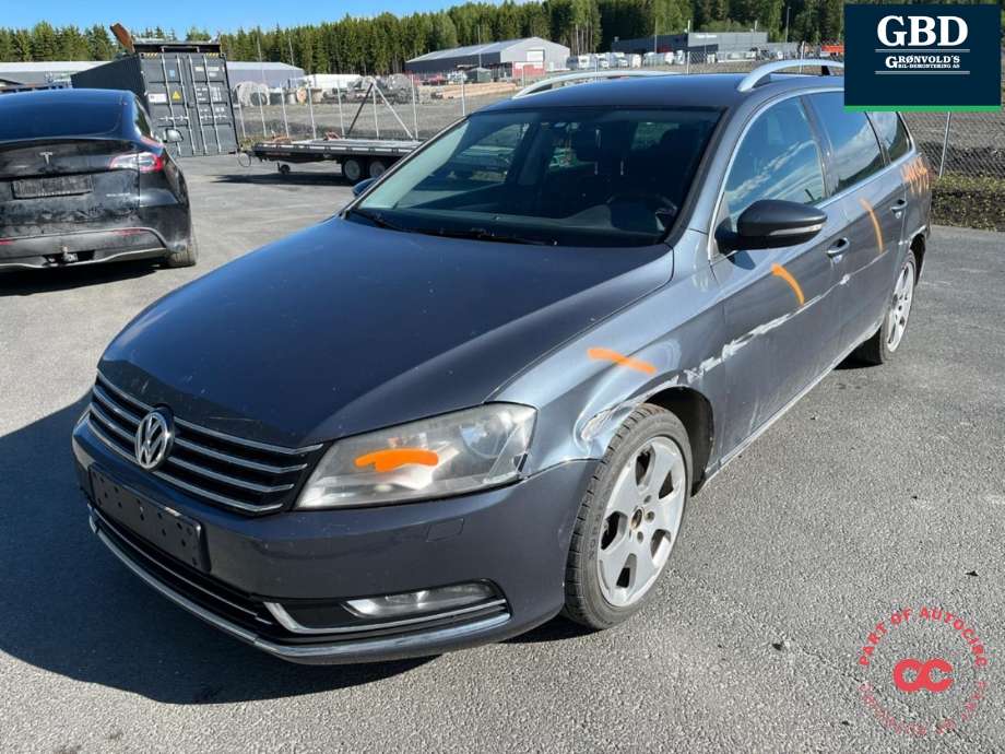 VW Passat 2011-2015 (B7) (B7), Motorkode: CFFB, Girkassekode: LNZ