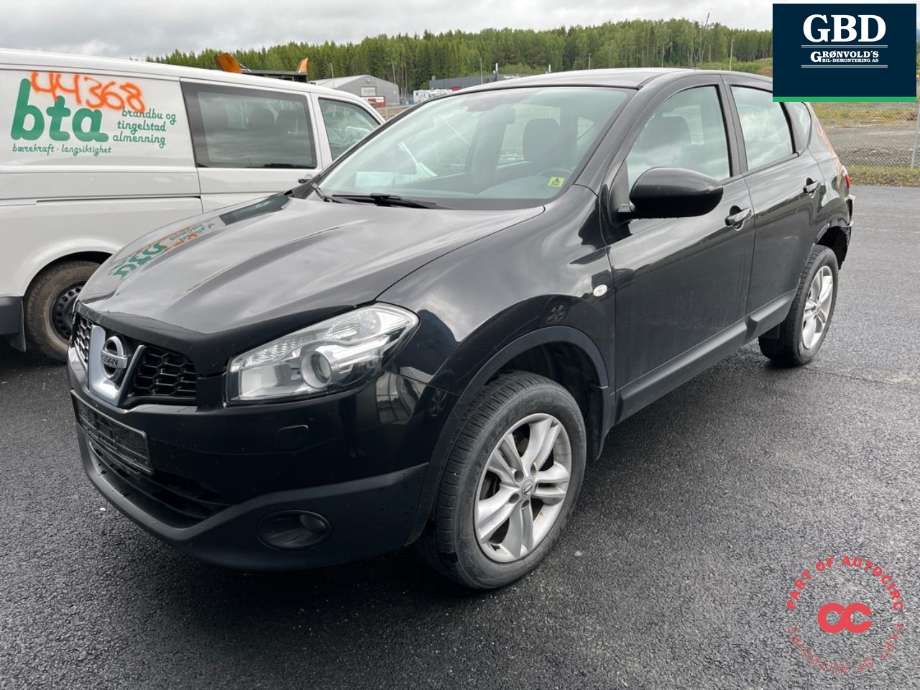 Nissan Qashqai 2010-2014 (Type I, Fase 2) , Motorkode: MR20, Girkassekode: 310201XT2C