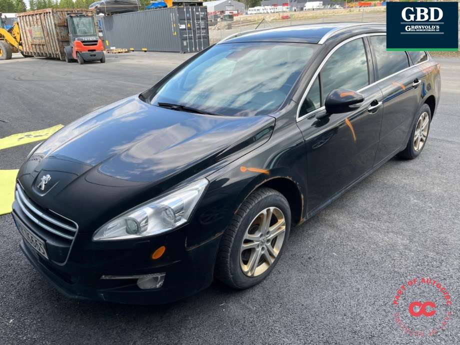 Peugeot 508 2011-2014 (Type I, Fase 1) , Motorkode: RHH, Girkassekode: 96 761 447 80