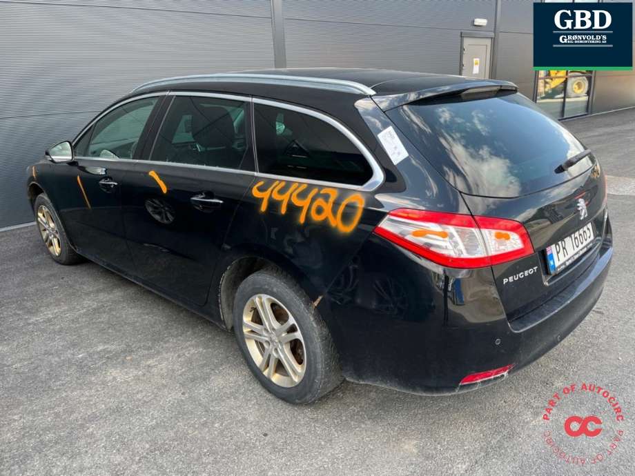 Peugeot 508 2011-2014 (Type I, Fase 1) , Motorkode: RHH, Girkassekode: 96 761 447 80