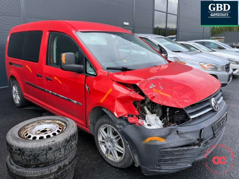 VW Caddy 2015-2020 (Type III, Fase 3) , Motorkode: DFSD, Girkassekode: QYX