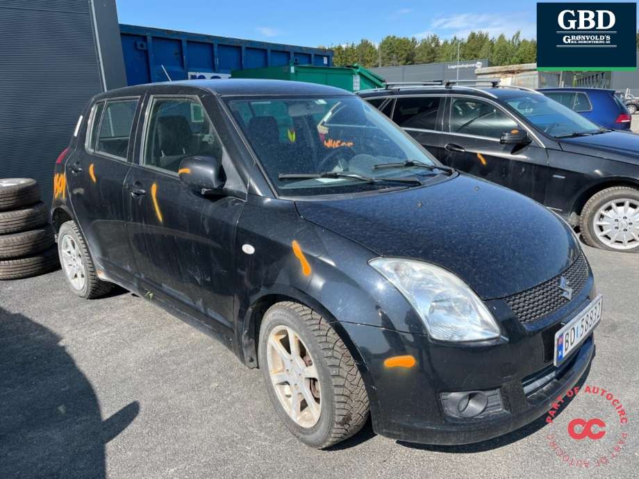 Suzuki Swift 2005-2010 , Motorkode: M13A, Girkassekode: 2472163J01