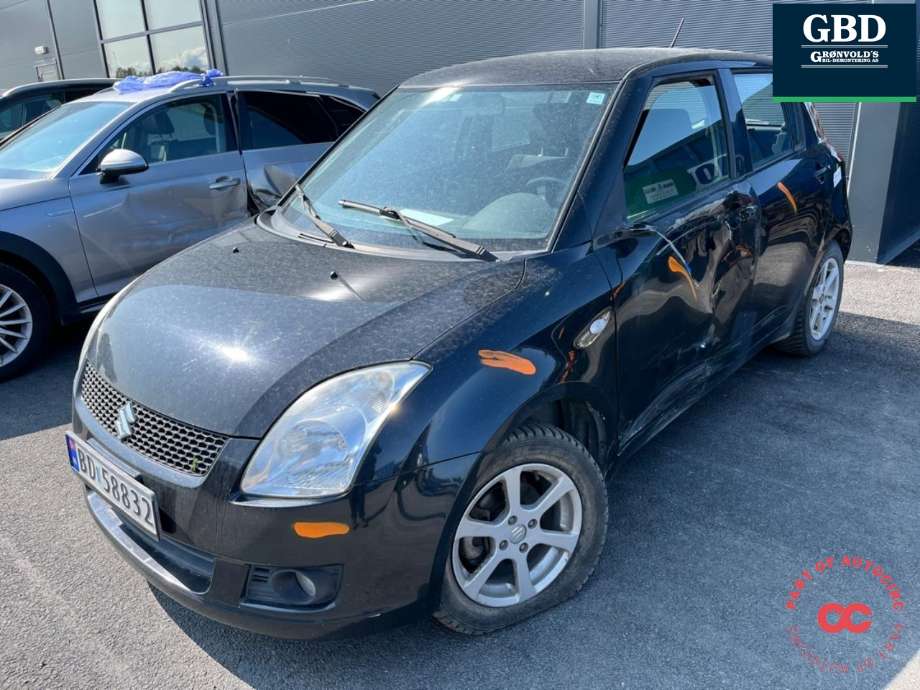Suzuki Swift 2005-2010 , Motorkode: M13A, Girkassekode: 2472163J01