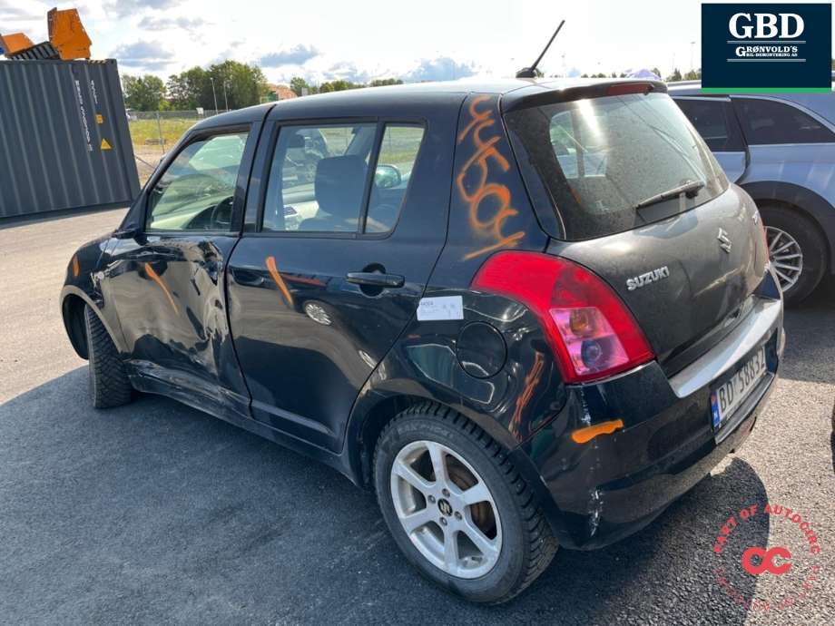 Suzuki Swift 2005-2010 , Motorkode: M13A, Girkassekode: 2472163J01