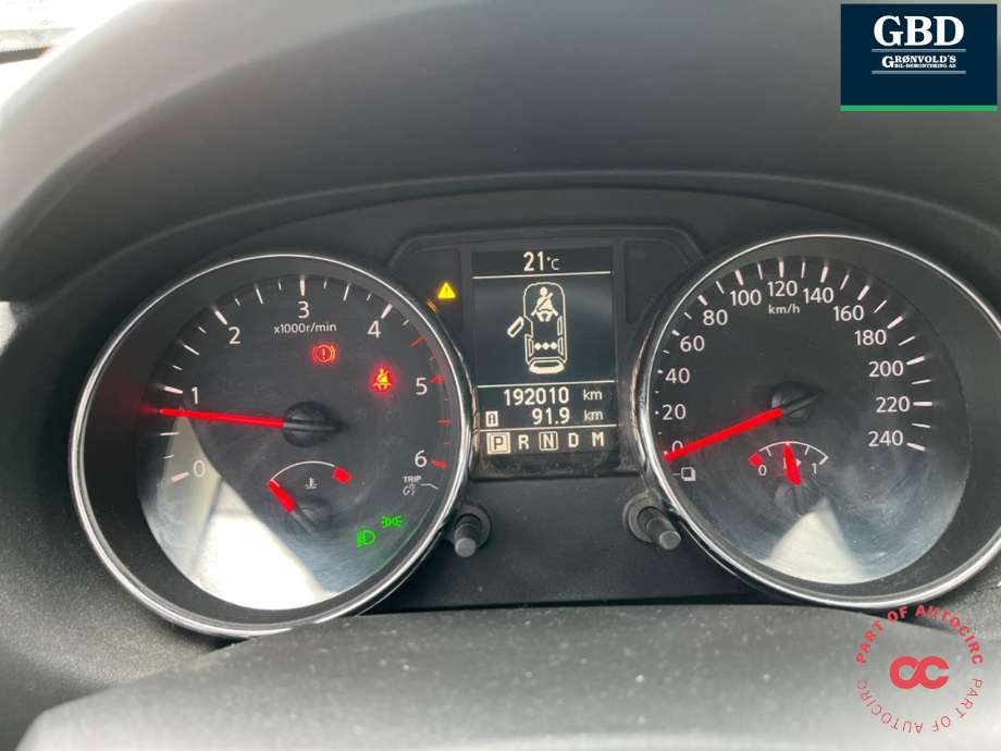 Nissan Qashqai 2010-2014 (Type I, Fase 2) , Motorkode: M9R, Girkassekode: 310201XN1A