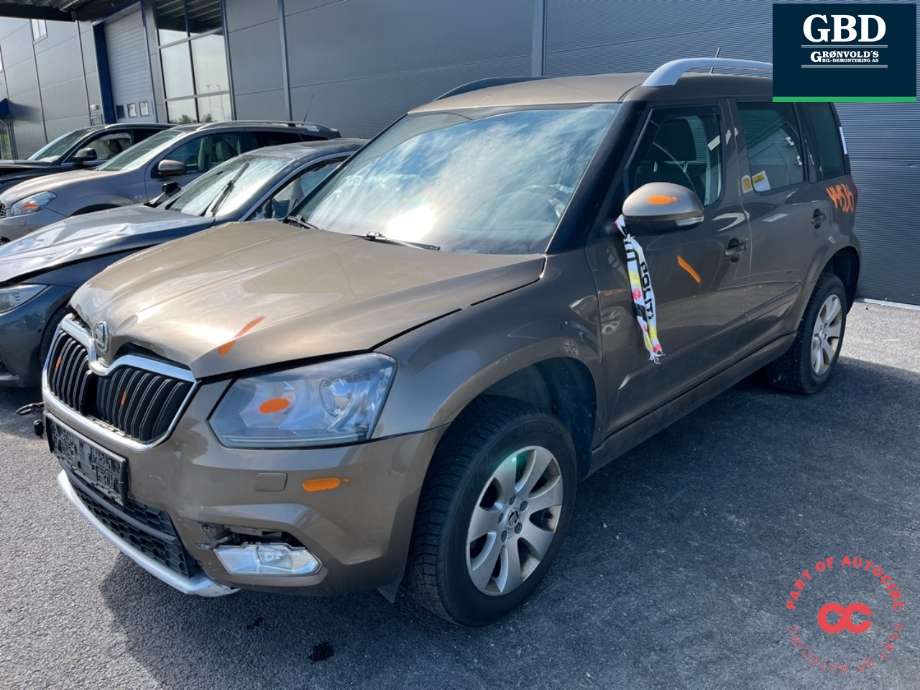 Škoda Yeti 2014-2017 (Fase 2) , Motorkode: CBZB, Girkassekode: PWD