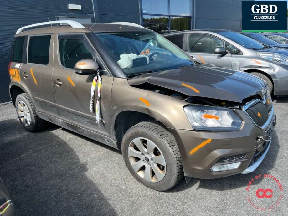 Škoda Yeti 2014-2017 (Fase 2) , Motorkode: CBZB, Girkassekode: PWD