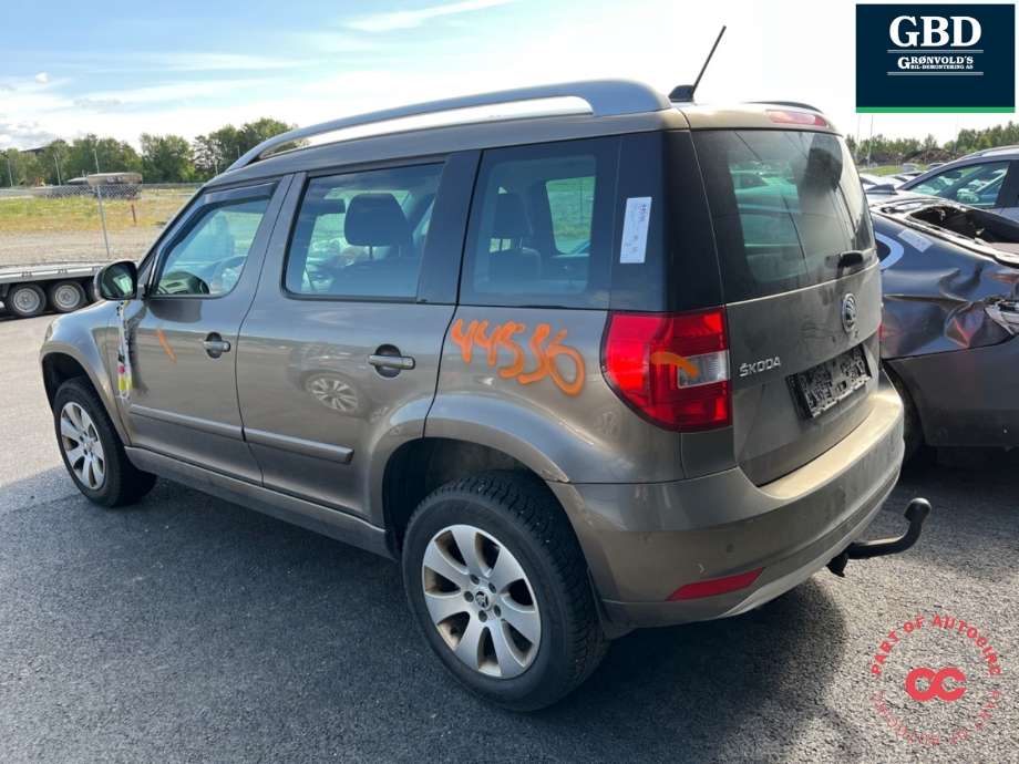 Škoda Yeti 2014-2017 (Fase 2) , Motorkode: CBZB, Girkassekode: PWD