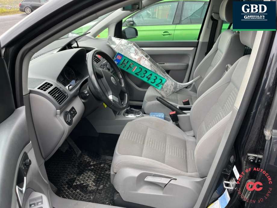 VW Touran 2007-2010 (Type I, Fase 2) , Motorkode: BKD, Girkassekode: JPK