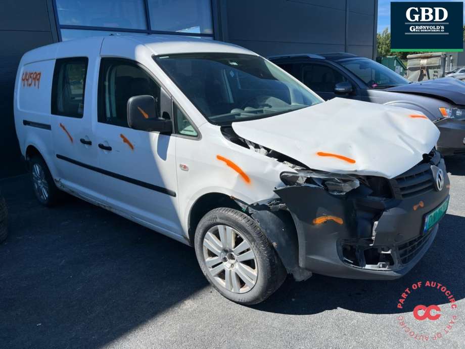 VW Caddy 2010-2015 (Type III, Fase 2) , Motorkode: CAYD, Girkassekode: MHZ