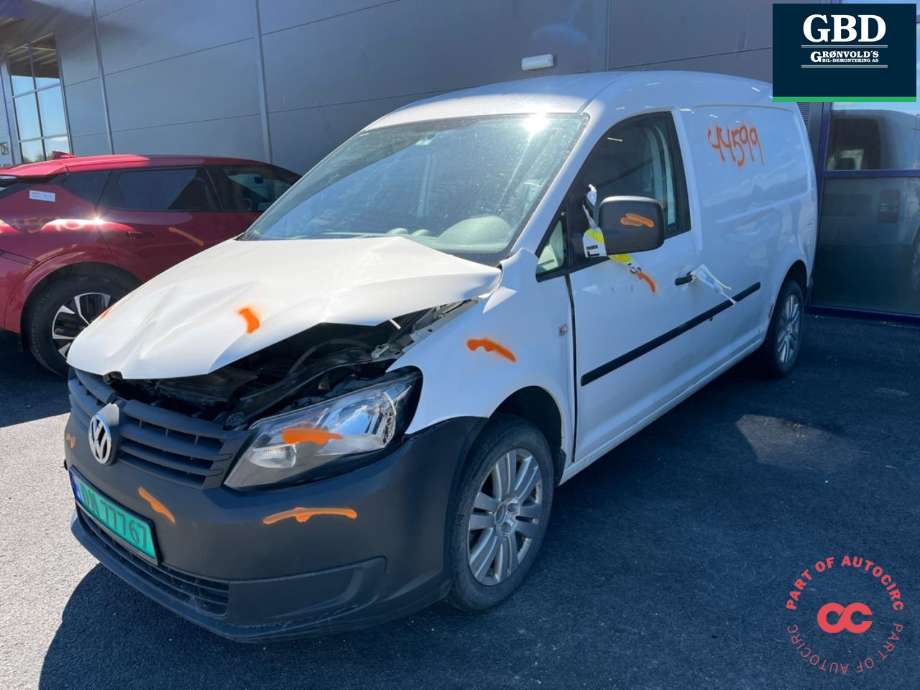 VW Caddy 2010-2015 (Type III, Fase 2) , Motorkode: CAYD, Girkassekode: MHZ