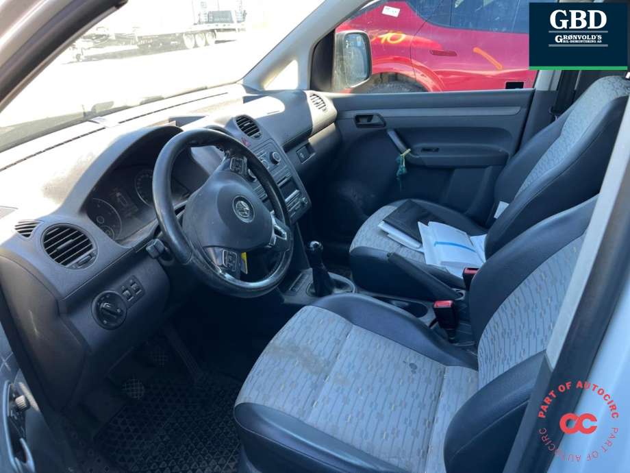 VW Caddy 2010-2015 (Type III, Fase 2) , Motorkode: CAYD, Girkassekode: MHZ
