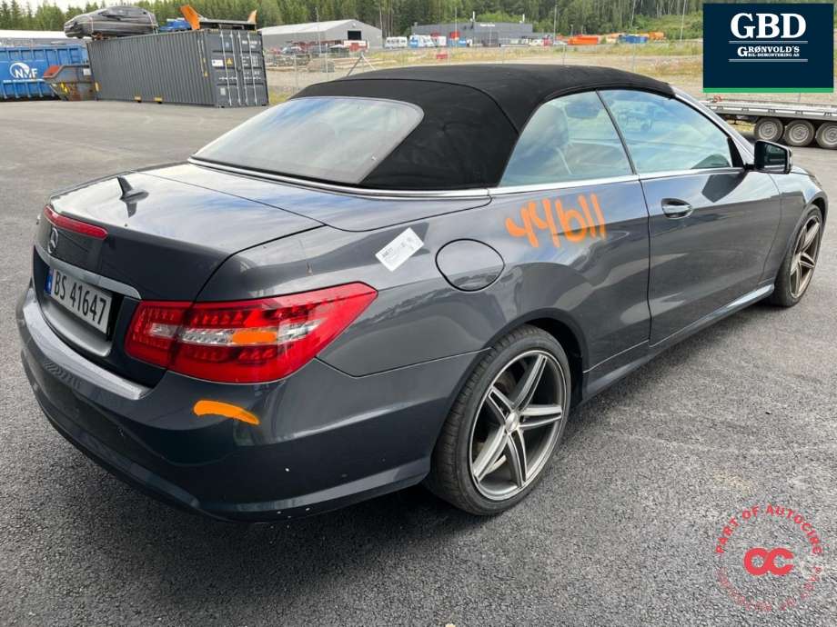 Mercedes E-Klasse, Coupe/Cab 2009-2013 (Fase 1) (C207) (C207), Motorkode: 651911, Girkassekode: A 212 270 55 00