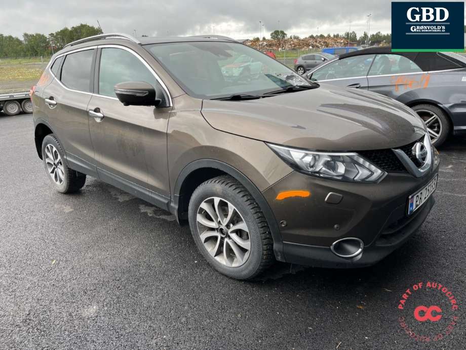 Nissan Qashqai 2014-2021 (Type II) , Motorkode: R9M, Girkassekode: 310203WX1B