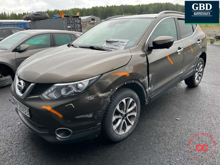 Nissan Qashqai 2014-2021 (Type II) , Motorkode: R9M, Girkassekode: 310203WX1B
