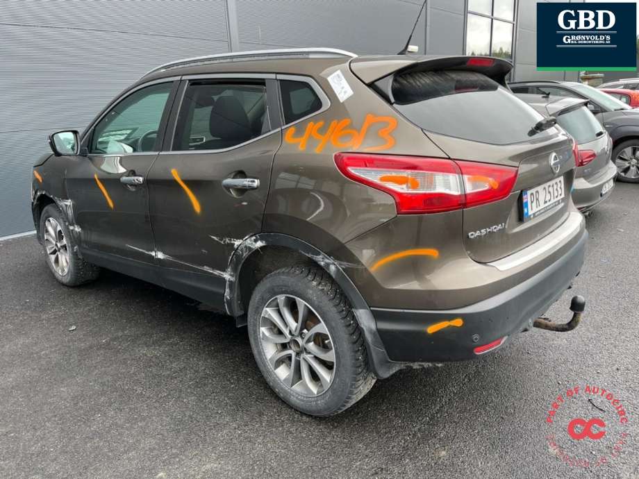 Nissan Qashqai 2014-2021 (Type II) , Motorkode: R9M, Girkassekode: 310203WX1B