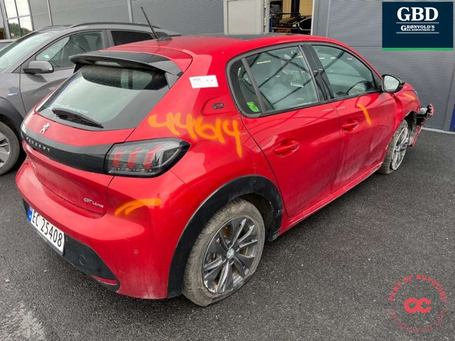 Peugeot e-208 2019-->> , Motorkode: ZK01, Girkassekode: 