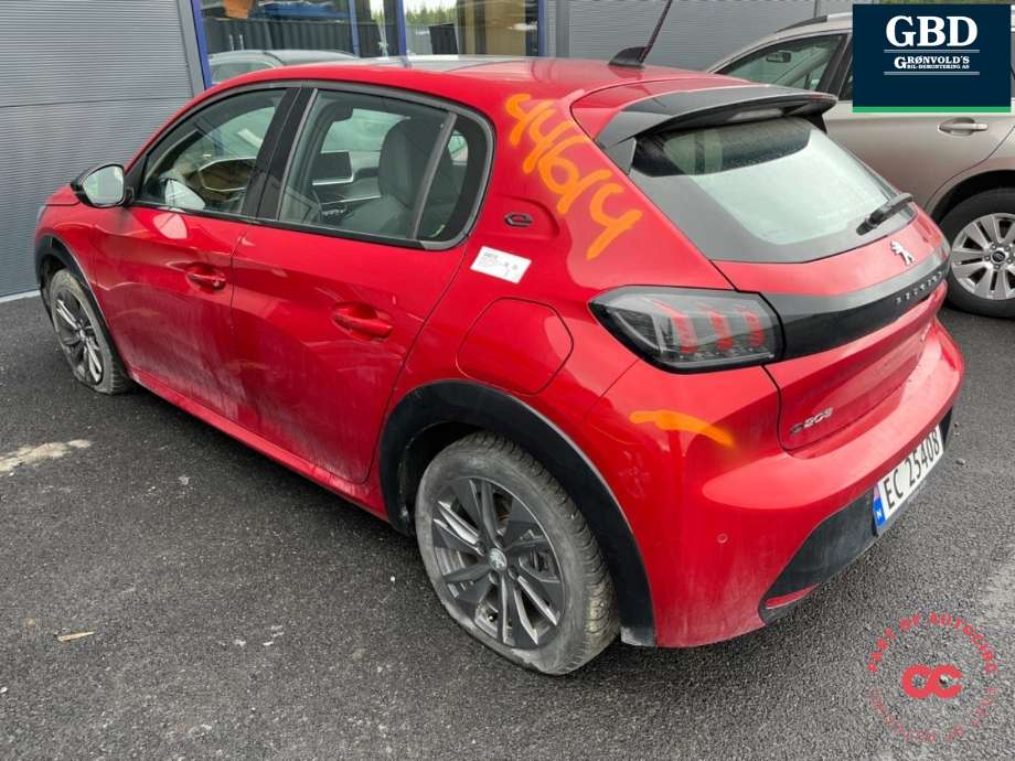 Peugeot e-208 2019-->> , Motorkode: ZK01, Girkassekode: 