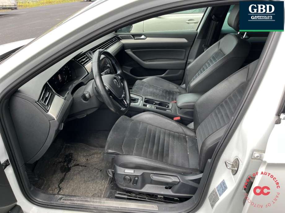 VW Passat 2015-2019 (Fase 1) (B8) (B8), Motorkode: CUKC, Girkassekode: SCB