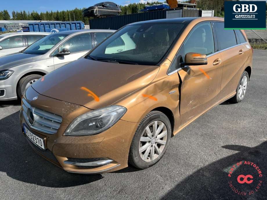 Mercedes B-Klasse 2011-2018 (W246) (W246), Motorkode: OM651.901, Girkassekode: A 246 370 86 02