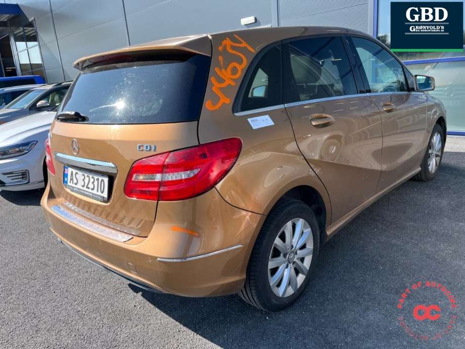 Mercedes B-Klasse 2011-2018 (W246) (W246), Motorkode: OM651.901, Girkassekode: A 246 370 86 02