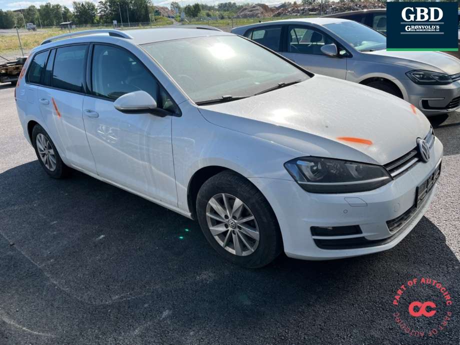 VW Golf VII, 2012-2017 (Fase 1)  delebil , Motorkode: CJZA, Girkassekode: PRL
