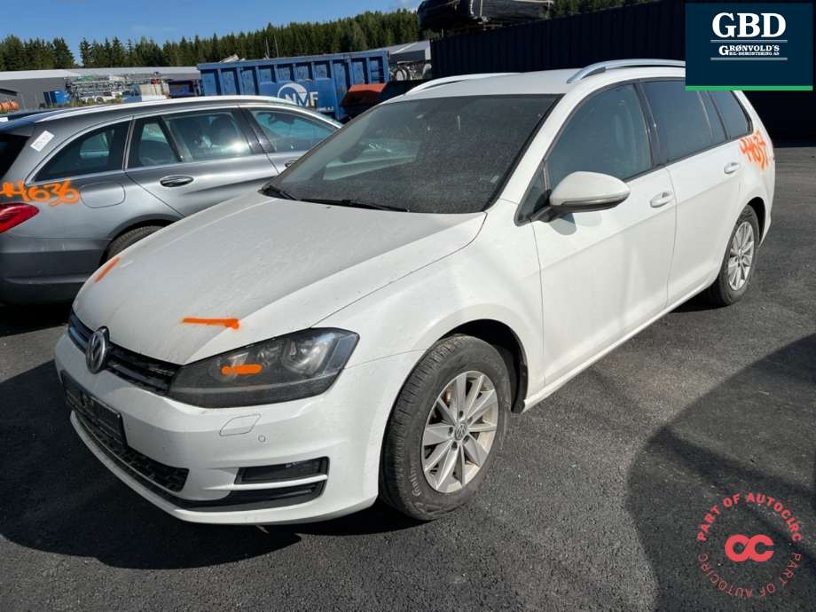 VW Golf VII 2012-2017 (Fase 1) , Motorkode: CJZA, Girkassekode: PRL