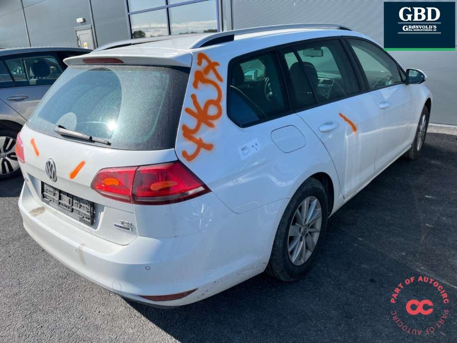 VW Golf VII 2012-2017 (Fase 1) , Motorkode: CJZA, Girkassekode: PRL