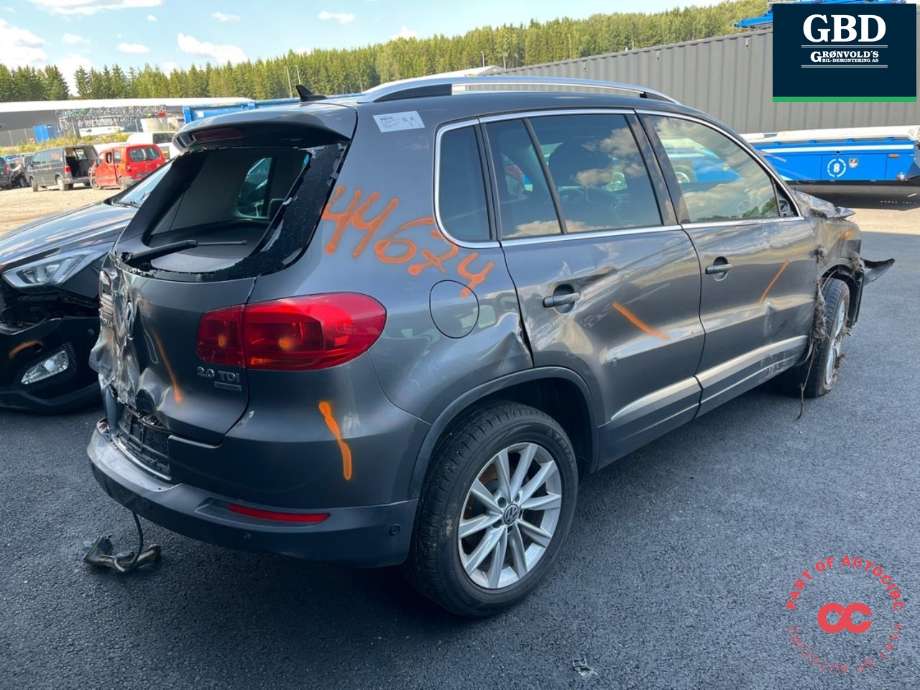 VW Tiguan 2011-2016 (Type I, Fase 2) , Motorkode: CFFB, Girkassekode: MYG
