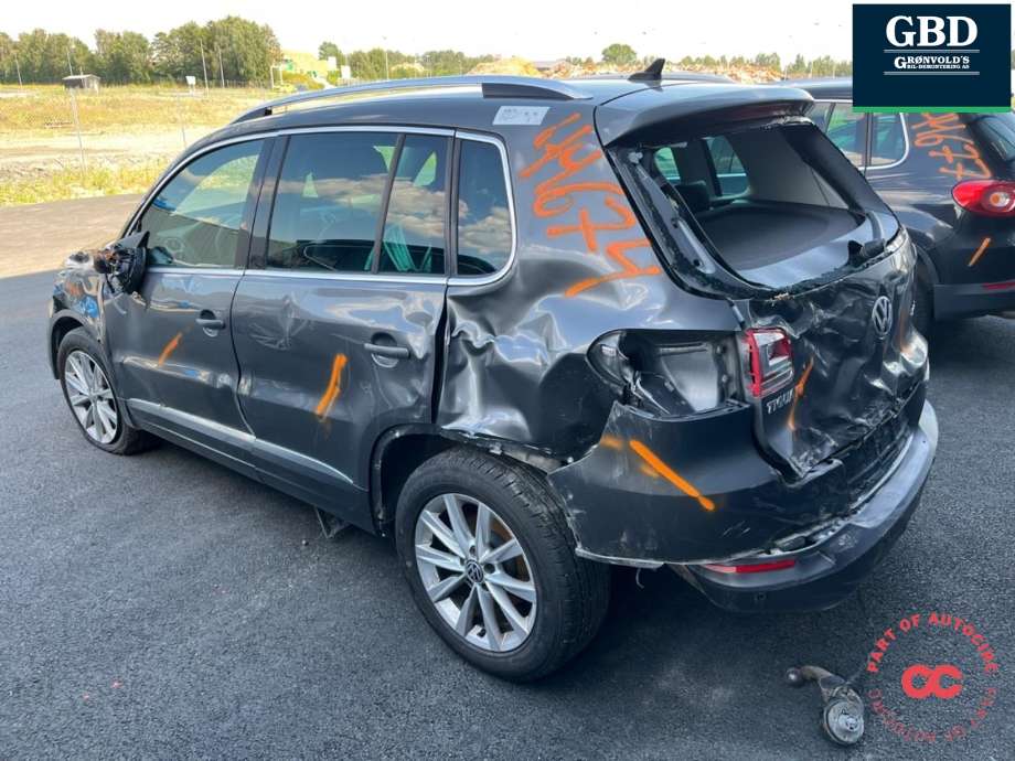 VW Tiguan 2011-2016 (Type I, Fase 2) , Motorkode: CFFB, Girkassekode: MYG