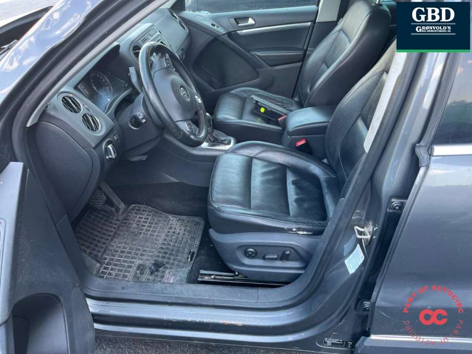 VW Tiguan 2011-2016 (Type I, Fase 2) , Motorkode: CFFB, Girkassekode: MYG