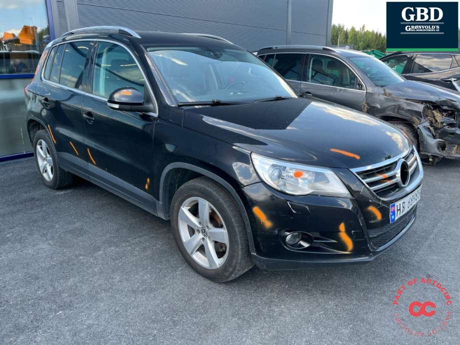 VW Tiguan 2007-2011 (Type I, Fase 1) , Motorkode: CBAB, Girkassekode: JBG