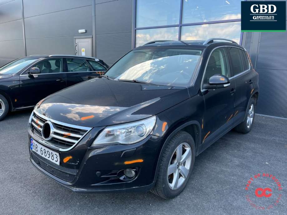 VW Tiguan 2007-2011 (Type I, Fase 1) , Motorkode: CBAB, Girkassekode: JBG