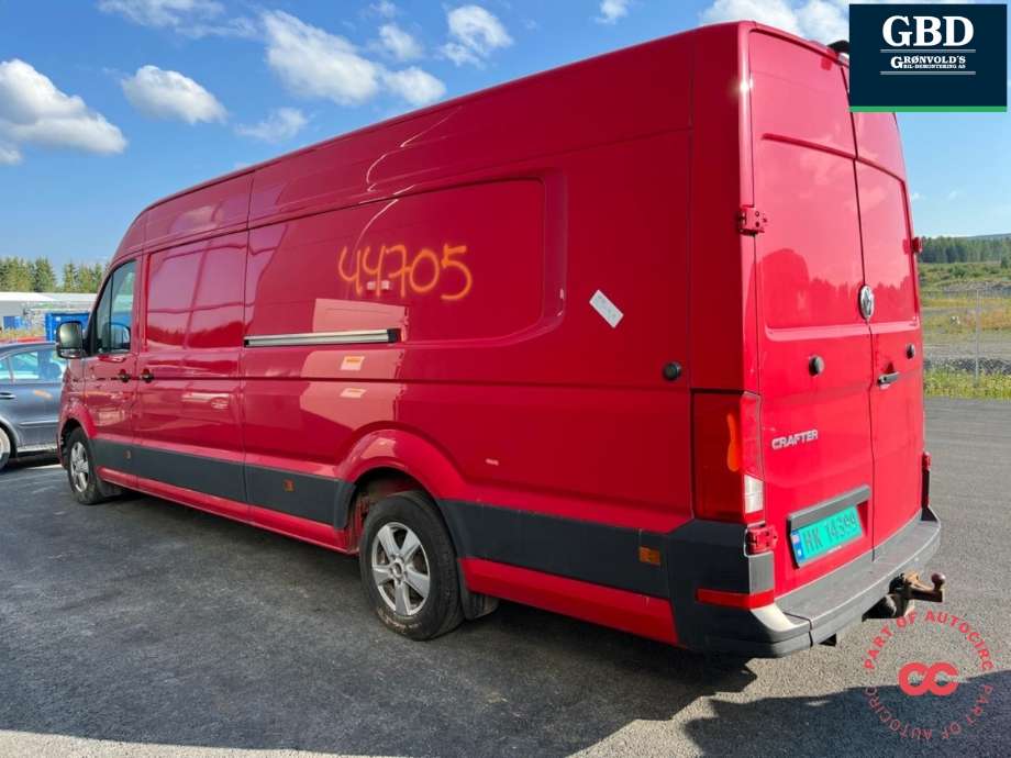 VW Crafter 2016-->> (Type II) , Motorkode: DAVA, Girkassekode: RJJ
