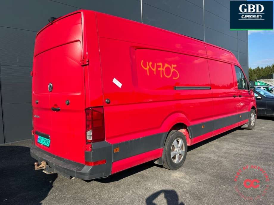 VW Crafter 2016-->> (Type II) , Motorkode: DAVA, Girkassekode: RJJ