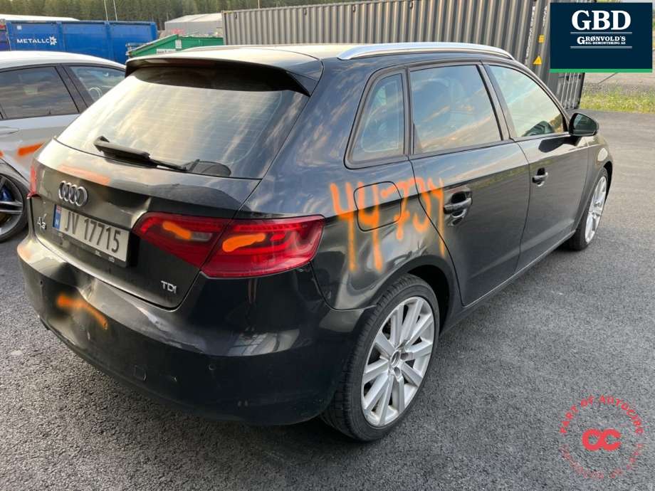 Audi A3 2012-2016 (Type III, Fase 1) , Motorkode: CLHA, Girkassekode: PLD