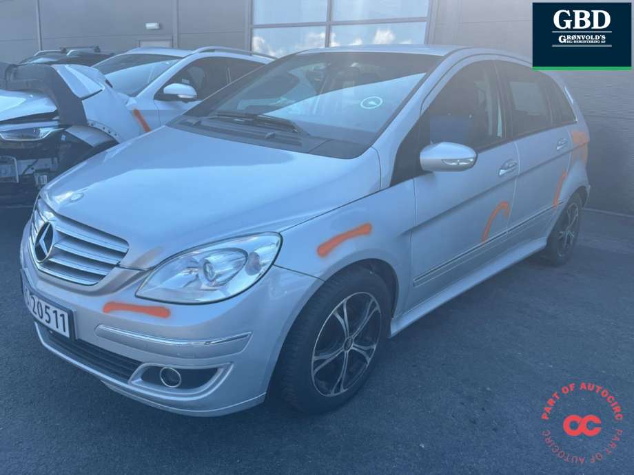 Mercedes B-Klasse 2005-2008 (Fase 1) (W245) (W245), Motorkode: M266.920, Girkassekode: A 169 370 24 00